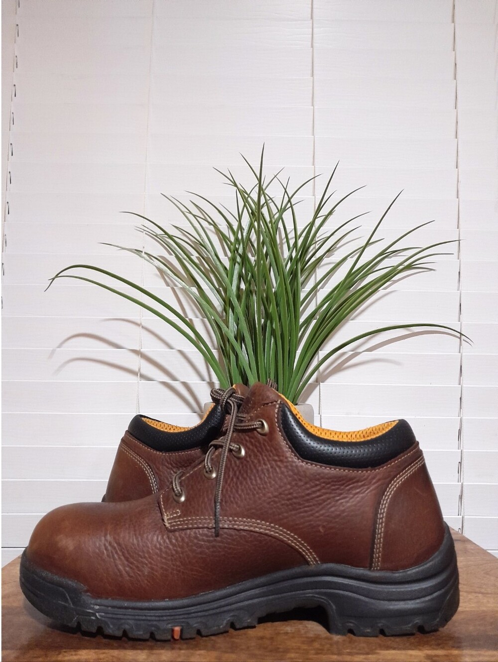 Timberland Titan Casual Alloy Toe Oxford Work Shoe 10.5W steel toe - Picture 10 of 11